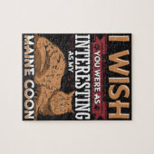 Puzzle Chat de ragondin du Maine (Horizontal)