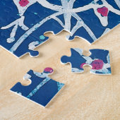 Puzzle Chat de style gothique, Louis Wain (Côté)