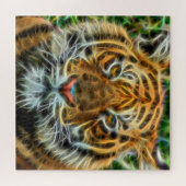 Puzzle Chat de tir de tigre (Horizontal)