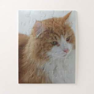 Puzzle Chat des forêts norvégiennes