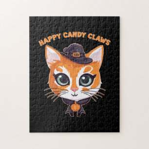 Puzzle Chat d'Halloween