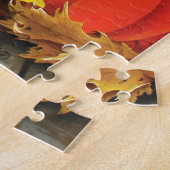 Puzzle Chat d'Halloween noir (Côté)