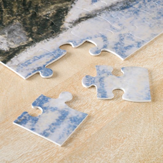 Puzzle Chat dormant sur un lit par Claude Monet (Côté)