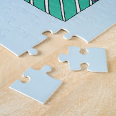 Puzzle Chat drôle moche de Noël (Côté)