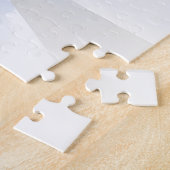 Puzzle Chat du Bengale à Noël de neige (Côté)