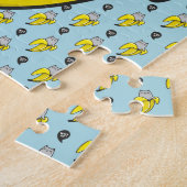 Puzzle Chat en banane (Côté)