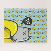 Puzzle Chat en banane (Horizontal)