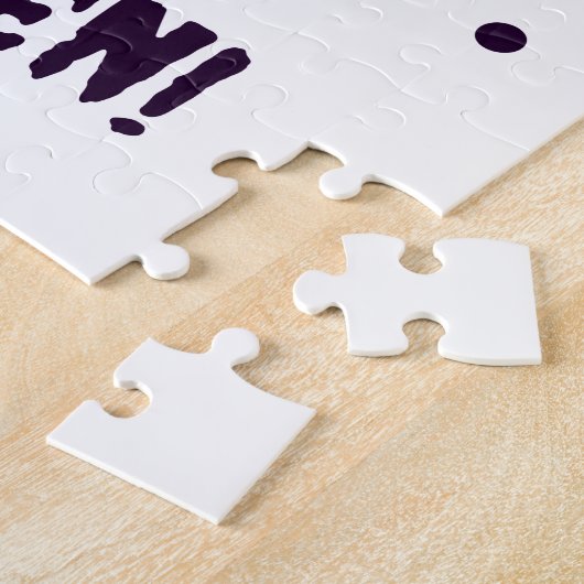 Puzzle Chat En Citrouille Chats Doux Joyeux Halloween Jig (Côté)
