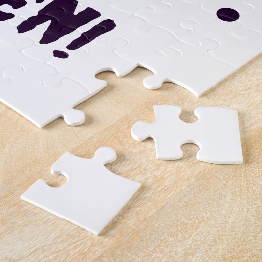 Puzzle Chat En Citrouille Chats Doux Joyeux Halloween Jig (Côté)