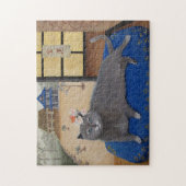 Puzzle Chat en peinture japonaise (Vertical)