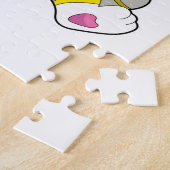 Puzzle Chat en tant qu'astronaute en costume (Côté)