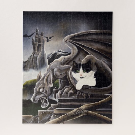 Puzzle Chat et Gargoyle (Vertical)