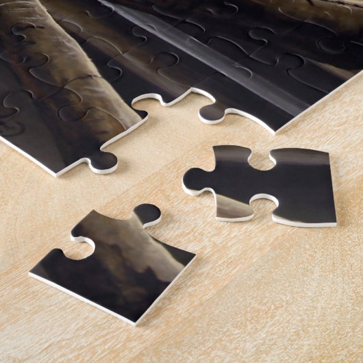 Puzzle Chat et Gargoyle (Côté)