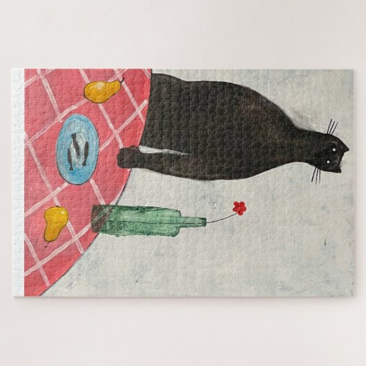 Puzzle Chat et poisson (Horizontal)