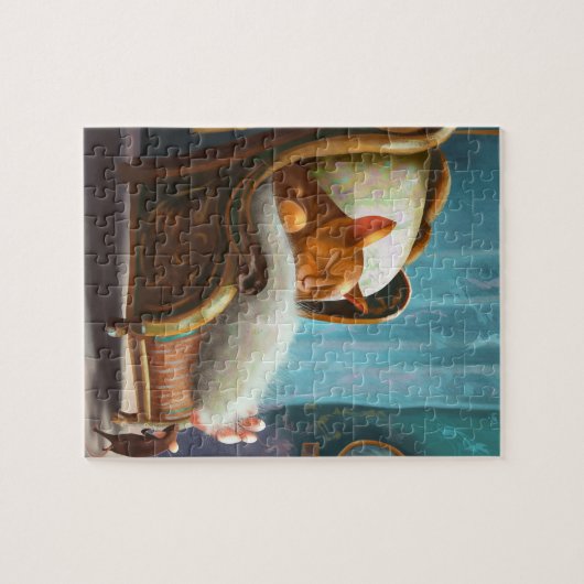 Puzzle Chat et souris (Horizontal)