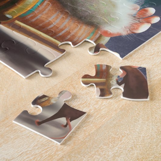 Puzzle Chat et souris (Côté)