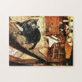 Puzzle Chat et souris par Arthur Rackham (Horizontal)