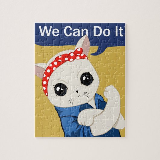 Puzzle Chat féministe (Vertical)