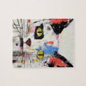 Puzzle Chat Graffiti Félin Urbain Cool (Horizontal)