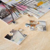 Puzzle Chat Graffiti Félin Urbain Cool (Côté)