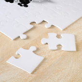 Puzzle Chat gras noir désossé (Côté)