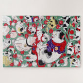 Puzzle Chat japonais, Ukiyo-e (Horizontal)