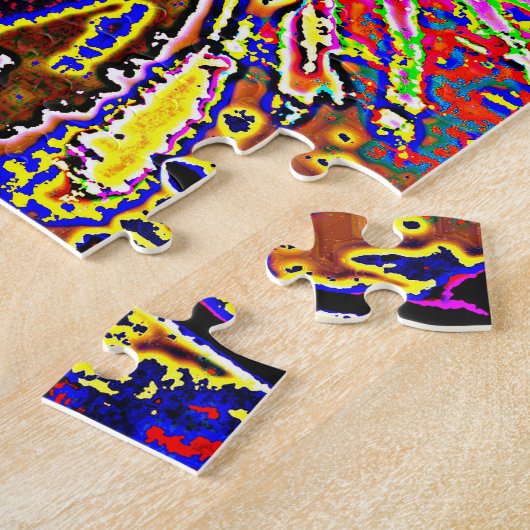 PUZZLE CHAT JAUNE LE PLUS DIFFICILE DU MONDE (Côté)