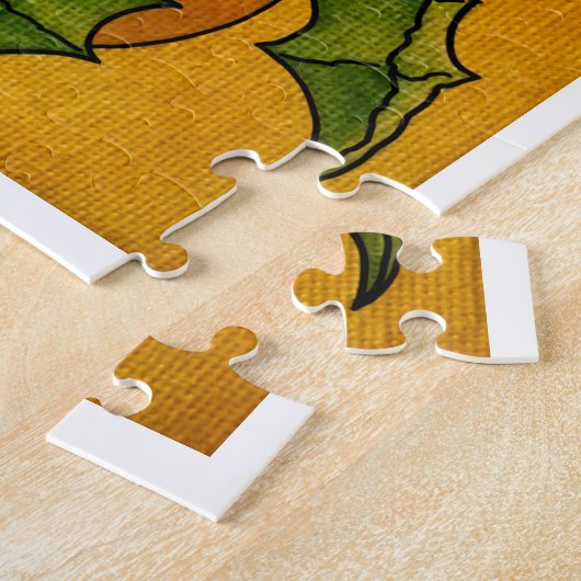 Puzzle Chat Kitty Chat de Noël v1 (Côté)