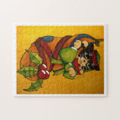 Puzzle Chat Kitty Chat de Noël v1 (Horizontal)