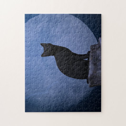 Puzzle Chat Lune (Vertical)
