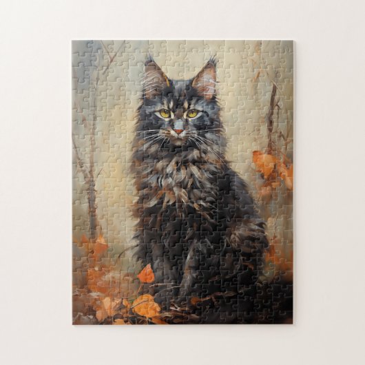 Puzzle chat Maine Coon (Vertical)