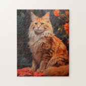 Puzzle chat Maine Coon (Vertical)