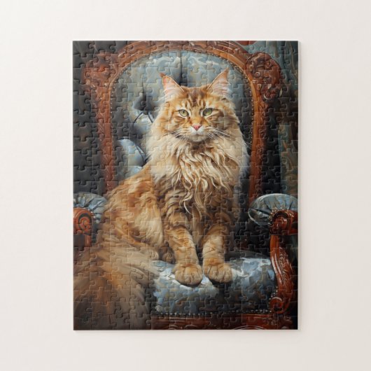 Puzzle chat Maine Coon (Vertical)