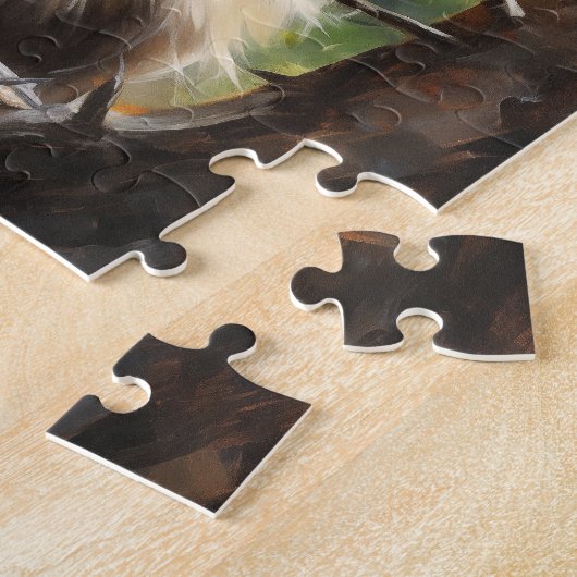 Puzzle chat Maine Coon (Côté)