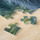 Puzzle Chat Maine Coon de forêt (Côté)