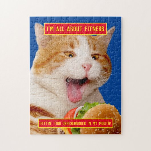 Puzzle Chat Manger Cheeseburger (Vertical)