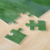Puzzle Chat marron et blanc (Côté)