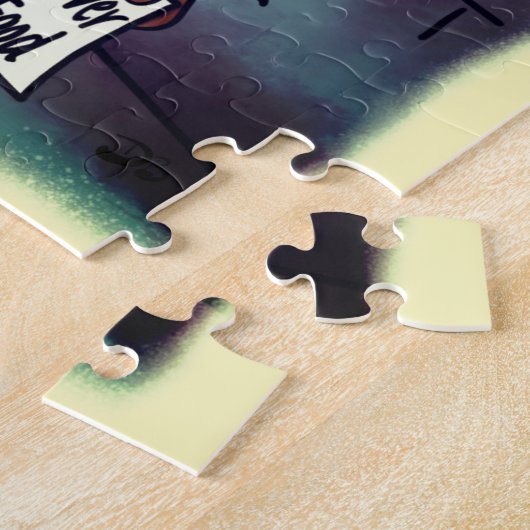 Puzzle Chat mendiant (Côté)