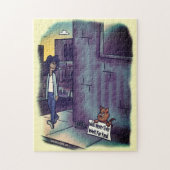 Puzzle Chat mendiant (Vertical)