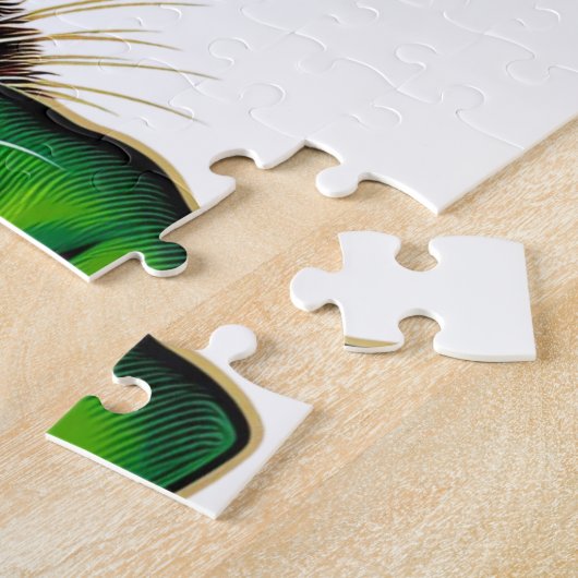 Puzzle Chat mignon/chaton Saint Patrick's Day (Côté)