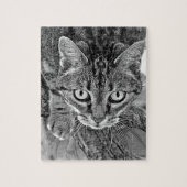 Puzzle Chat mignon dans l'arbre (Vertical)