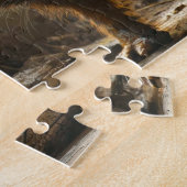 Puzzle Chat monstre (Côté)