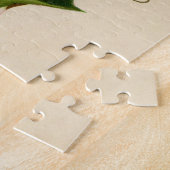 Puzzle Chat Noël Joyau Holly Kitten Art antique (Côté)