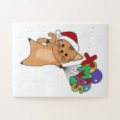 Puzzle Chat Noël Neige Hiver Animaux Chats (Horizontal)