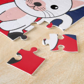 Puzzle Chat Noël Neige Hiver Animaux Chats Jigsaw Puzz (Côté)