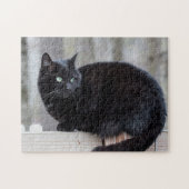 Puzzle Chat noir (Horizontal)