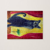 Puzzle Chat noir (Horizontal)