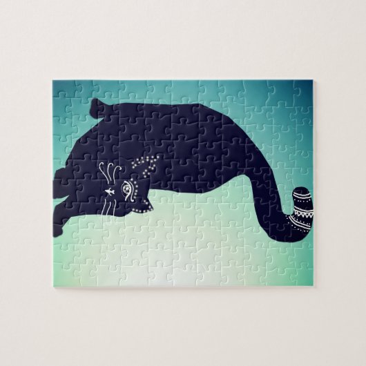 Puzzle Chat noir (Horizontal)