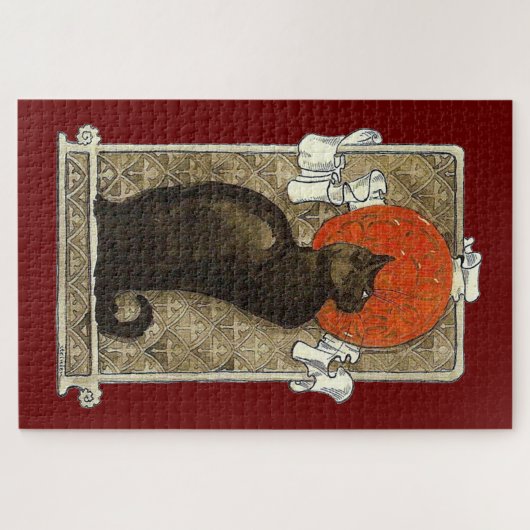 Puzzle Chat noir, Alexandre Steinlen (Horizontal)