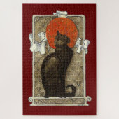 Puzzle Chat noir, Alexandre Steinlen (Vertical)